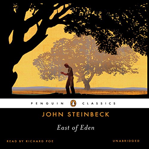 East of Eden Audiolibro Por John Steinbeck arte de portada