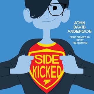 Sidekicked Audiolibro Por John David Anderson arte de portada