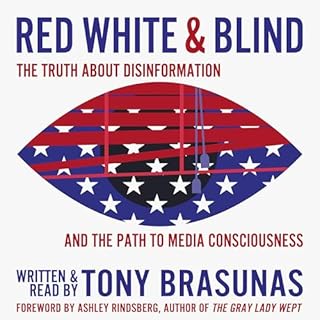 Red White & Blind Audiolibro Por Tony Brasunas arte de portada