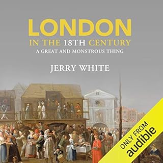 London in the Eighteenth Century Audiolibro Por Jerry White arte de portada