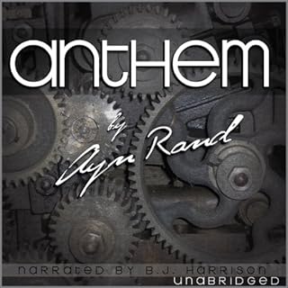 Anthem Audiolibro Por Ayn Rand arte de portada