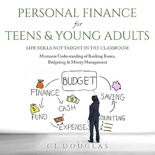 Personal Finance for Teens & Young Adults Audiolibro Por CJ Douglas arte de portada