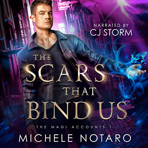 The Scars That Bind Us Audiolibro Por Michele Notaro arte de portada