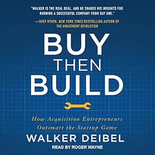 Buy Then Build Audiobook By Walker Deibel cover art