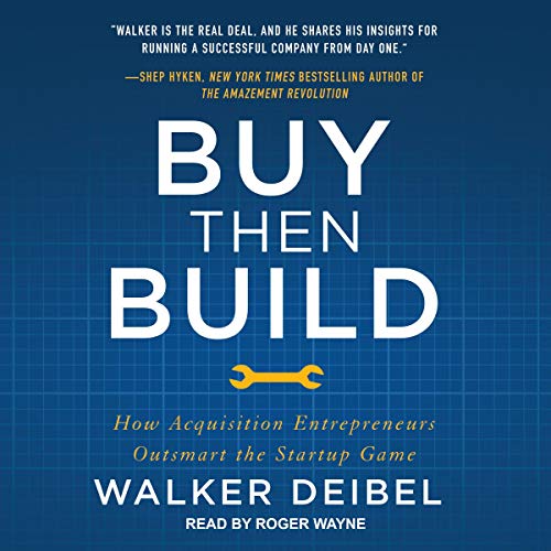 Buy Then Build Audiolibro Por Walker Deibel arte de portada