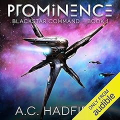 Prominence Audiolibro Por A. C. Hadfield arte de portada