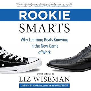 Rookie Smarts Audiolibro Por Liz Wiseman arte de portada