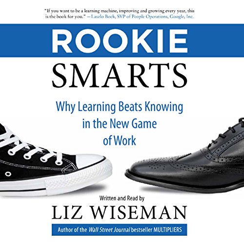 Rookie Smarts Audiolibro Por Liz Wiseman arte de portada