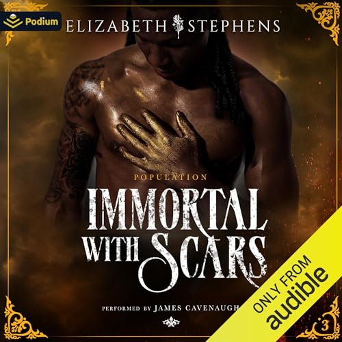 Immortal with Scars Audiolibro Por Elizabeth Stephens arte de portada