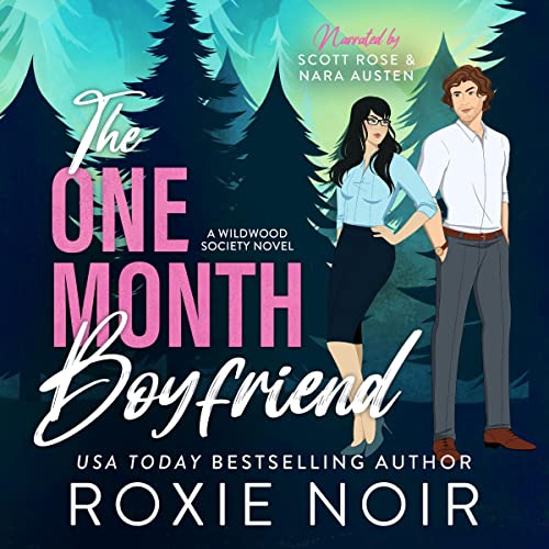 The One Month Boyfriend Audiolibro Por Roxie Noir arte de portada