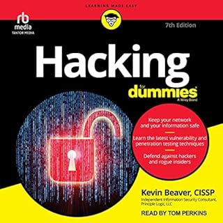 Hacking for Dummies, 7th Edition Audiolibro Por Kevin Beaver CISSP arte de portada