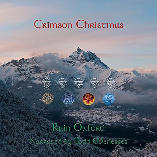 Crimson Christmas Audiolibro Por Rain Oxford arte de portada