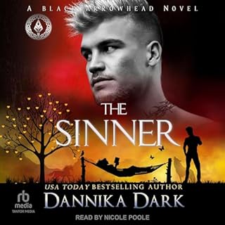 The Sinner Audiobook By Dannika Dark cover art