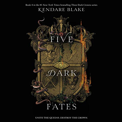 Five Dark Fates Audiolibro Por Kendare Blake arte de portada