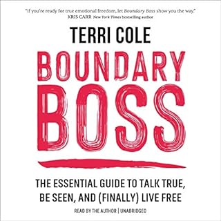 Boundary Boss Audiolibro Por Terri Cole MSW LCSW arte de portada