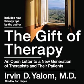 The Gift of Therapy Audiolibro Por Irvin D. Yalom arte de portada