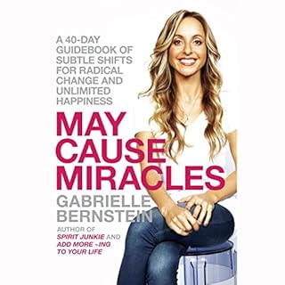 May Cause Miracles Audiolibro Por Gabrielle Bernstein arte de portada