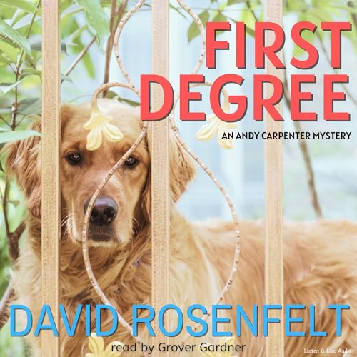 First Degree Audiolibro Por David Rosenfelt arte de portada