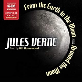 From the Earth to the Moon and Around the Moon Audiolibro Por Jules Verne arte de portada