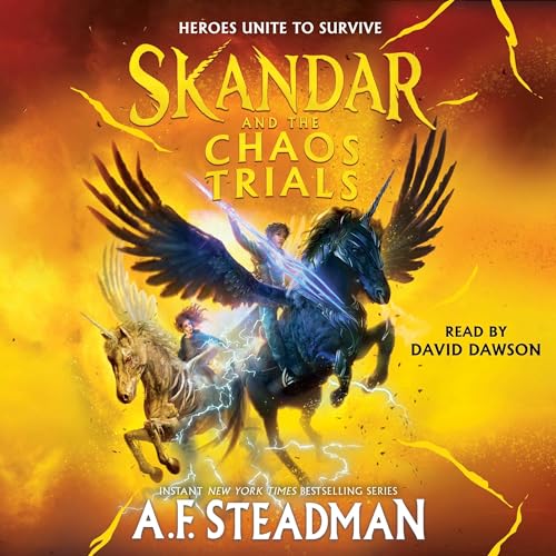 Skandar and the Chaos Trials Audiobook By A.F. Steadman cover art