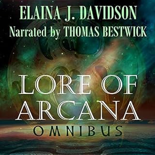 Lore of Arcana Omnibus Audiolibro Por Elaina J. Davidson arte de portada