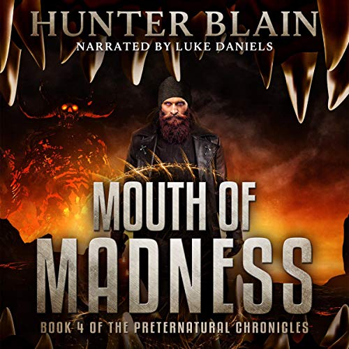 Mouth of Madness Audiolibro Por Hunter Blain arte de portada