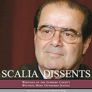 Scalia Dissents Audiolibro Por Antonin Scalia arte de portada