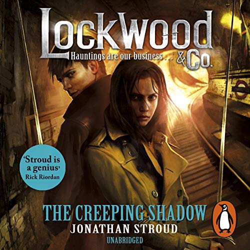 The Creeping Shadow Audiolibro Por Jonathan Stroud arte de portada