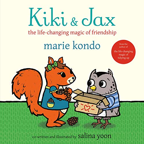 Kiki & Jax Audiolibro Por Marie Kondo, Salina Yoon arte de portada