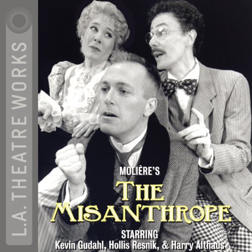 The Misanthrope Audiolibro Por Molière arte de portada