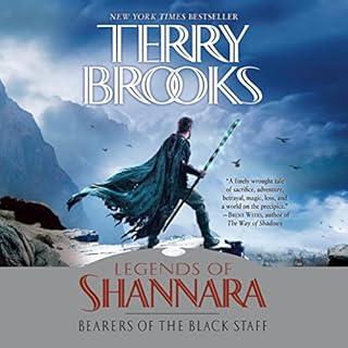 Bearers of the Black Staff Audiolibro Por Terry Brooks arte de portada