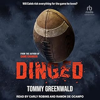 Dinged Audiolibro Por Tommy Greenwald arte de portada