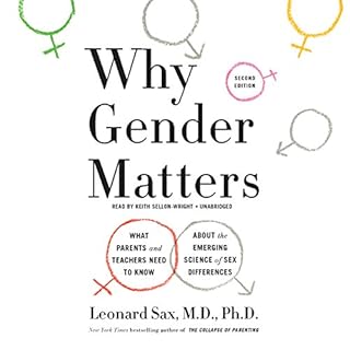 Why Gender Matters Audiolibro Por Leonard Sax MD PhD arte de portada