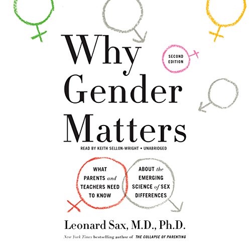 Why Gender Matters Audiolibro Por Leonard Sax MD PhD arte de portada