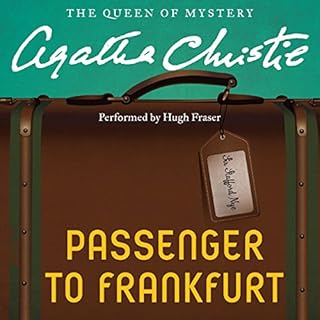 Passenger to Frankfurt Audiobook By Agatha Christie cover art