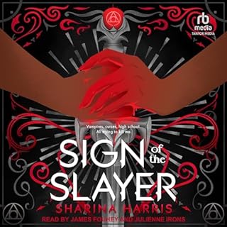 Sign of the Slayer Audiolibro Por Sharina Harris arte de portada