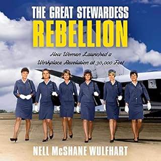 The Great Stewardess Rebellion Audiolibro Por Nell McShane Wulfhart arte de portada