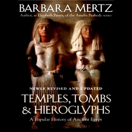 Temples, Tombs, and Hieroglyphs Audiolibro Por Barbara Mertz arte de portada