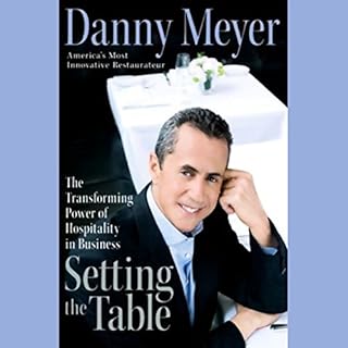 Setting the Table Audiolibro Por Danny Meyer arte de portada