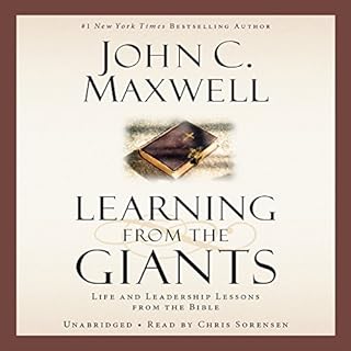 Learning from the Giants Audiolibro Por John C. Maxwell arte de portada