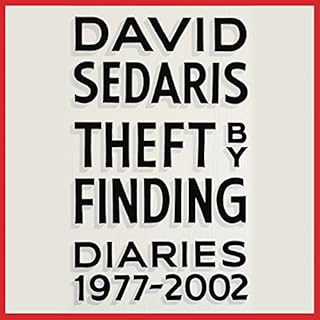 Theft by Finding Audiolibro Por David Sedaris arte de portada