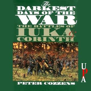 The Darkest Days of the War Audiolibro Por Peter Cozzens arte de portada