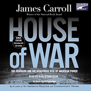 House of War Audiolibro Por James Carroll arte de portada