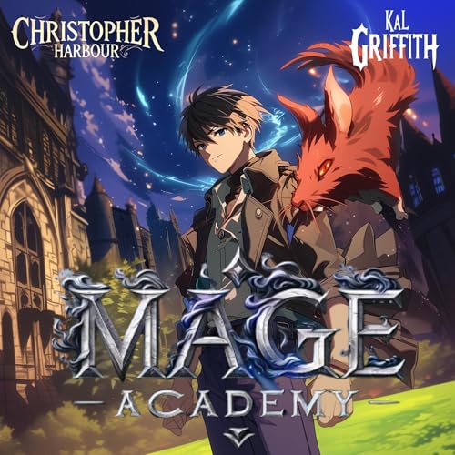 Mage Academy Audiolibro Por Kal Griffith arte de portada