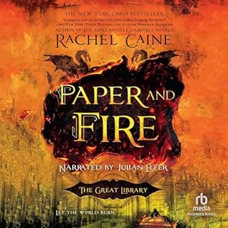 Paper and Fire Audiolibro Por Rachel Caine arte de portada