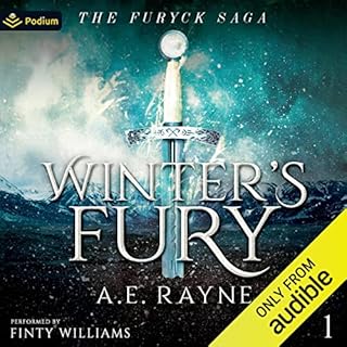 Winter's Fury Audiolibro Por A.E. Rayne arte de portada