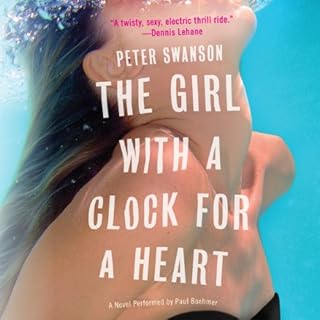 The Girl with a Clock for a Heart Audiolibro Por Peter Swanson arte de portada