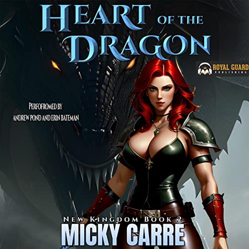 Heart of the Dragon Audiolibro Por Micky Carre arte de portada