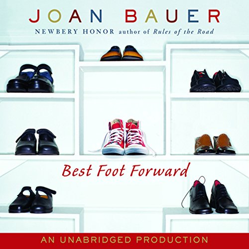 Best Foot Forward Audiolibro Por Joan Bauer arte de portada