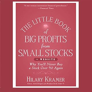 The Little Book of Big Profits from Small Stocks   Website Audiolibro Por Hilary Kramer arte de portada